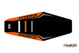 Seat Cover Derbi Senda 2000 - 2010 Stage6 Full Covering Orange