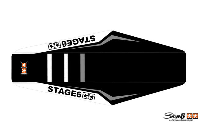 Sitskydd Derbi X-Treme 2011 - 2017 Stage6 Full Covering Blanc