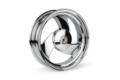 Rear Wheel (13x3.5) 3 spokes (aluminium) MBK Booster / BW's chrome