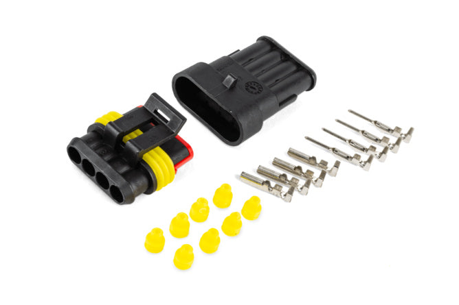 Vattentät Elektrisk Kontakt 4 Stift