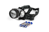 Headlamp 8 LEDs 3 modes magnetic