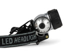 Headlamp 8 LEDs 3 modes magnetic