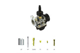 Carburetor Dellu0027Orto PHBG 21mm CS solid mount moped
