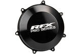 Clutch Cover RFX Pro hard anodized black - Kawasaki KXF 450 2021-2023