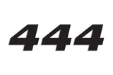 Number Sticker x3 Blackbird #4 20X25cm black