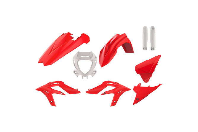 Plastkit Polisport Beta X-Trainer 2020-2022 Röd / Vit