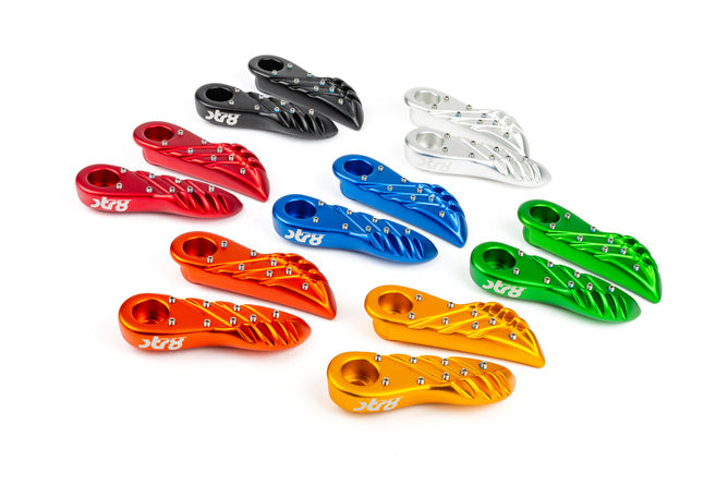 Fotpinnar Yamaha BWs efter 2004 Blå