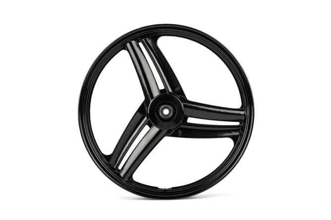 Fälgar fram / bak 17" Grimeca svart Peugeot 103 SP / MVL