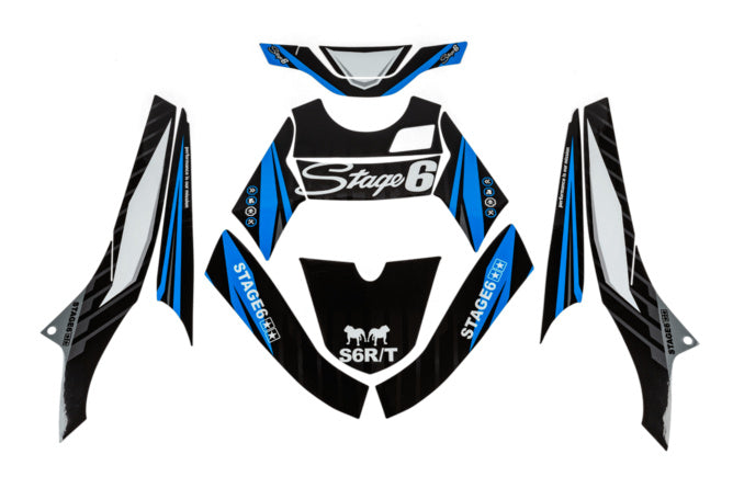 Grafik Kit Yamaha BWs efter 2004 Stage6 Blå