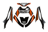 Graphic Kit Yamaha BWs after 2004 Stage6 Orange