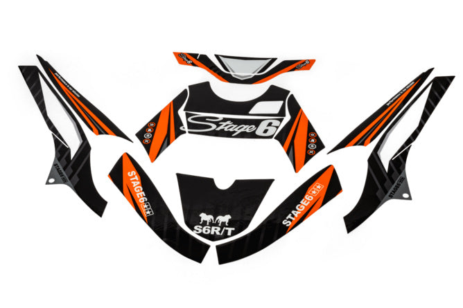 Grafikpaket Yamaha BWs efter 2004 Stage6 Orange