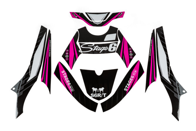 Grafikpaket Yamaha BWs efter 2004 Stage6 Pink