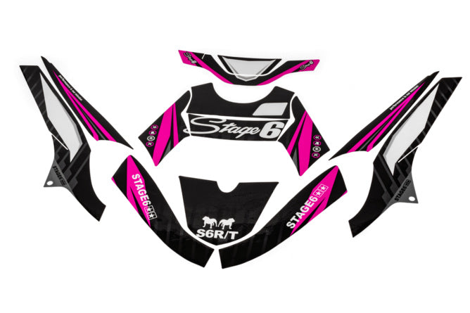 Grafikpaket Yamaha BWs efter 2004 Stage6 Pink