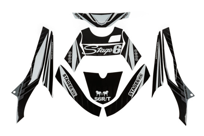 Grafikpaket Yamaha BWs efter 2004 Stage6 Blanc