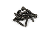 Screw Set 4,0x20mm black (x10)