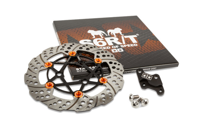 Flytande Bromsskiva Fram Stage6 R/T 250mm MK2 Yamaha Aerox / Jog