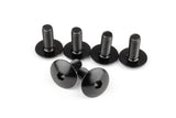 Fairing Screws aluminium M6x15 black (x6)