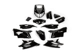 Fairing Kit 13 pcs. black Peugeot Speedfight 2