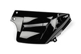 Vent Cover left black metallic Peugeot Speedfight II