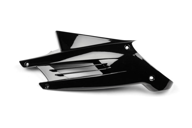 Motorkåpa vänster svart metallisk Peugeot Speedfight 2