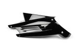 Engine Cover left black metallic Peugeot Speedfight 2