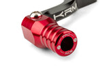 Gear Shift Lever KRM black / red Minarelli AM6