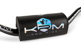 MX Handlebar KRM 28mm black / hologram with pad