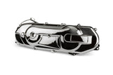 CVT Cover Minarelli long chrome