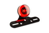 Taillight LED Circular Black-Line with license plate holder