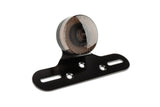 Taillight LED Circular Black-Line with license plate holder