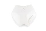 Front Number Plate KTM white with lamp