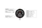 Speedometer Koso D48 TNT-05 up to 160 km/h Black