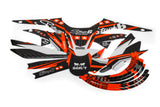 Graphic Kit Derbi X-Treme 2011 - 2017 Stage6 Orange