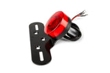 Taillight LED Circular Red with license plate holder