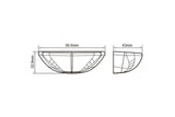 LED Tail Light Koso GT-03 Red