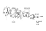 Piston Pin Polini 13x38x8