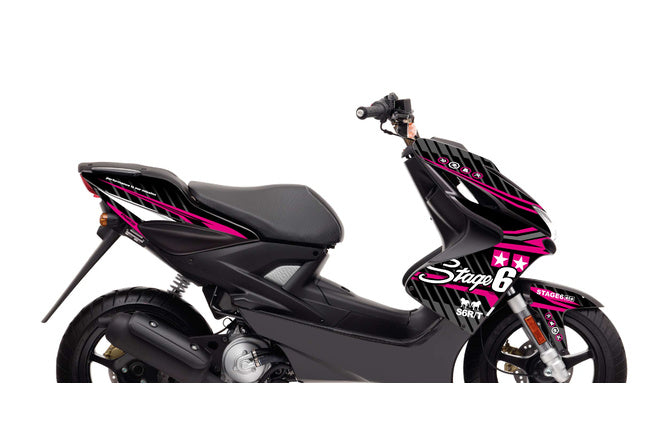 Grafik Kit Yamaha Aerox före 2013 Stage6 Pink