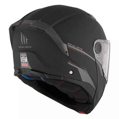 Flip-up Hjälm MT Helmets Atom 2 SV – Matt Svart – produktbild 6