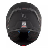 Flip-up Hjälm MT Helmets Atom 2 SV – Matt Svart