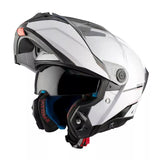 Flip-up Hjälm MT Helmets Atom 2 SV – Blankvit (Glossy White)