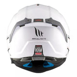 Flip-up Hjälm MT Helmets Atom 2 SV – Blankvit (Glossy White)