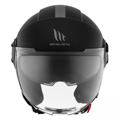 Open Face Hjälm MT Helmets Viale SV S – Matt Svart