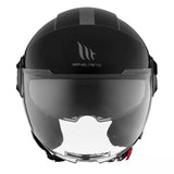 Öppen Hjälm MT Helmets Viale SV S – Blank Svart (Glossy Black)