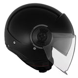 Öppen Hjälm MT Helmets Viale SV S – Blank Svart (Glossy Black)