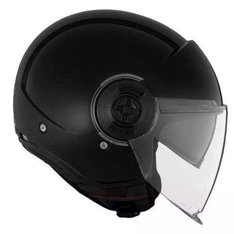 Öppen Hjälm MT Helmets Viale SV S – Blank Svart (Glossy Black) – produktbild 3