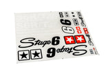 Sticker Sheet Stage6 A2 MK2 white