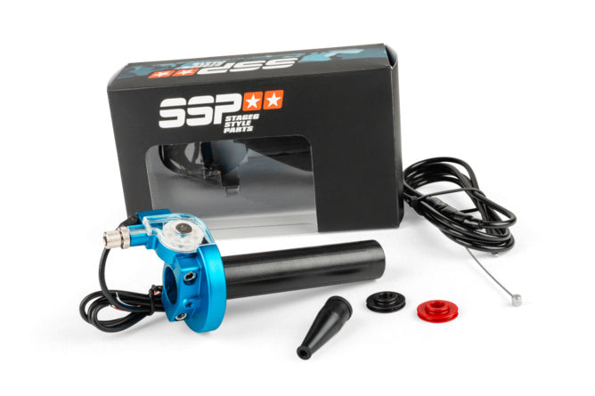 Quick Action Gasreglage Stage6 blå