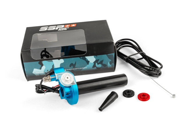 Quick Action Gasreglage Stage6 blå