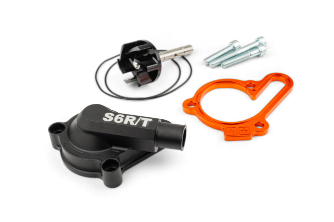 Vattenpump med hög flödeskapacitet och kåpa Stage6 R/T Orange Derbi Euro 3 / Euro 4