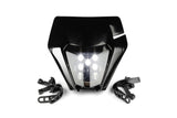 Headlight LED KTM EXC black / tinted lens